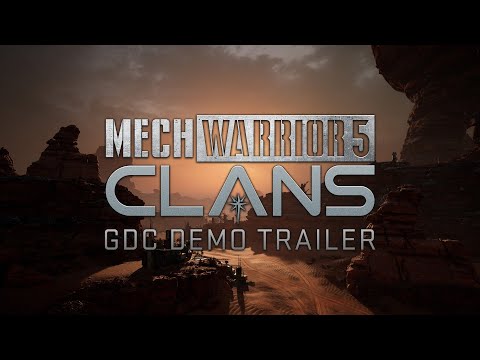 MechWarrior 5: Clans GDC Demo Trailer